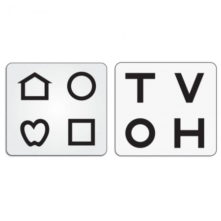 Combination LEA Symbol HOTV Response Cards